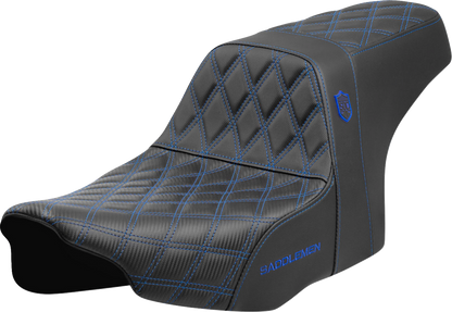 Saddlemen SDC Pro Series Blue Lattice Seat fits 2023-25 Harley Road Street Glide