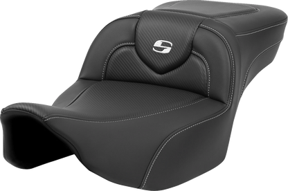 Saddlemen Roadsofa Carbon Fiber Extended Reach Seat for 2023-2025 Harley Touring