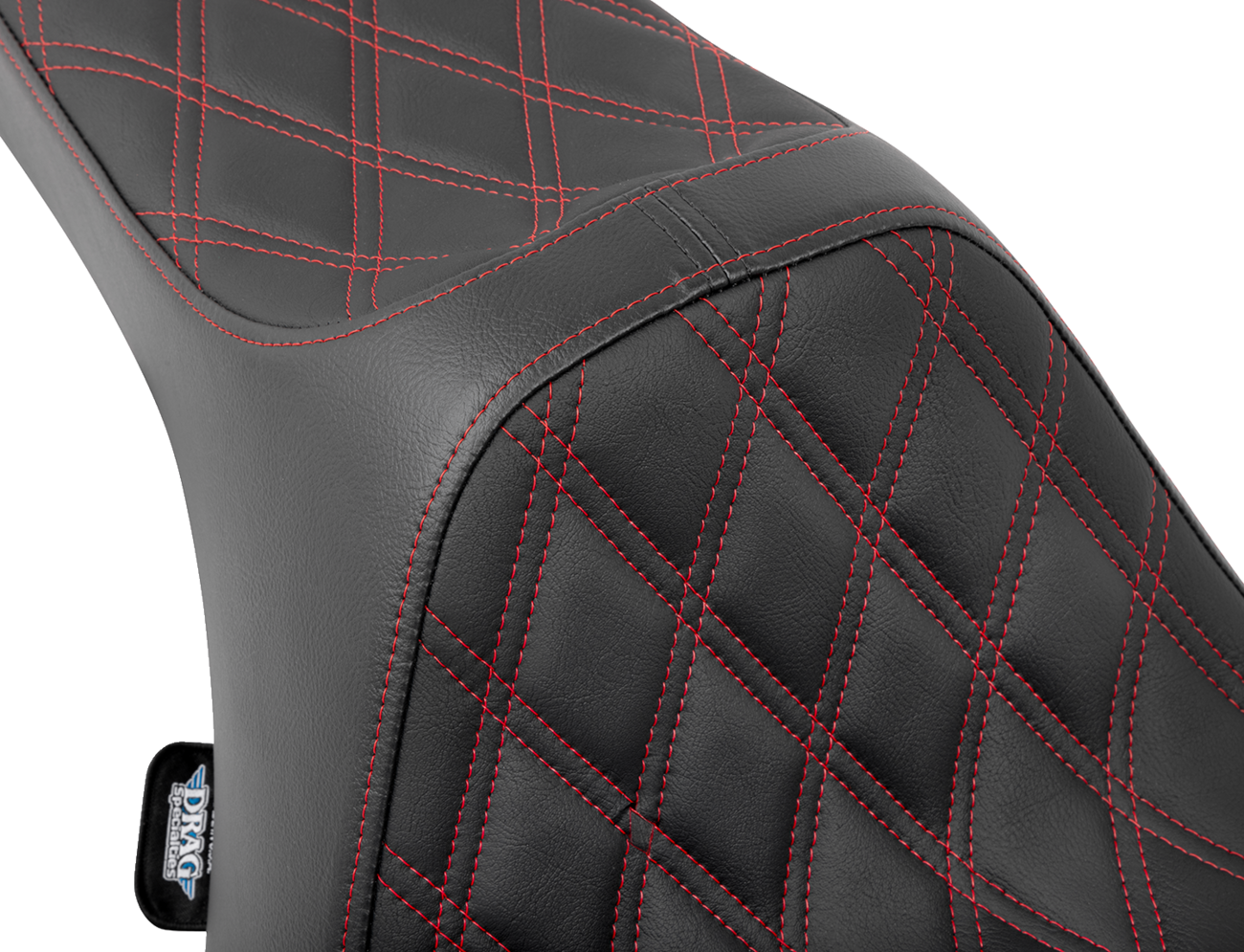 Drag Specialties Predator III Red Stitch Seat 2023-2025 Harley Street Road Glide