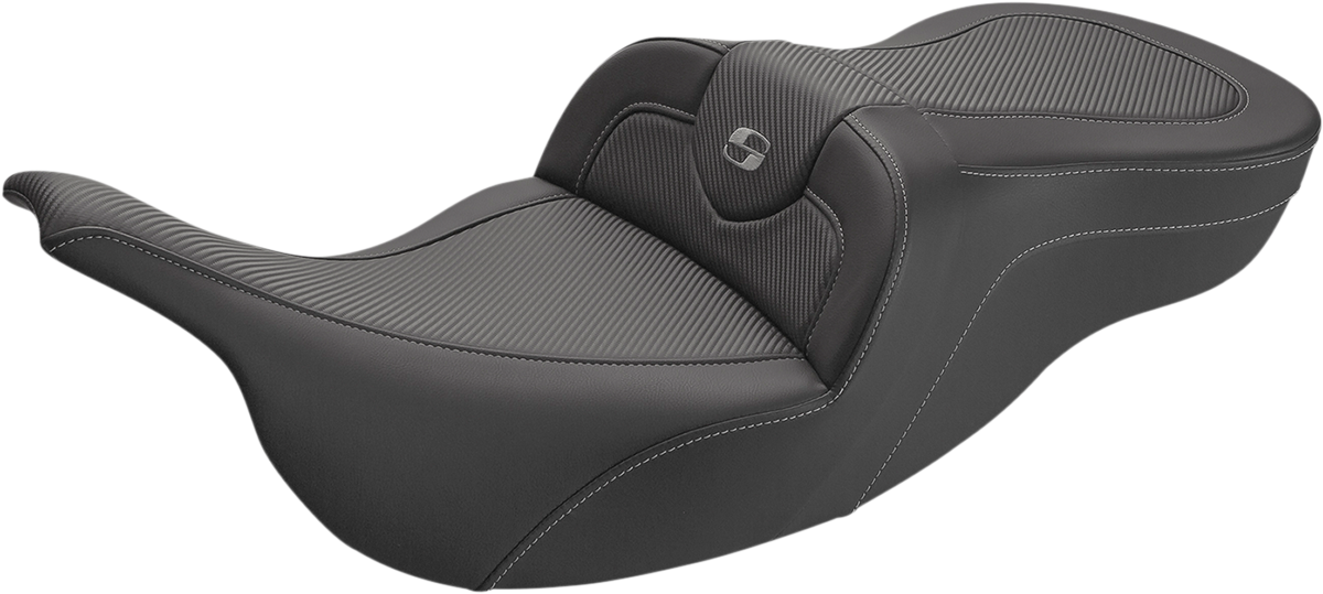 Saddlemen Roadsofa Carbon Fiber Seat 1997-2007 Harley Touring Electra Road Glide