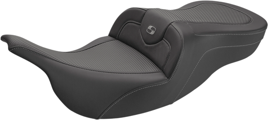 Saddlemen Roadsofa Carbon Fiber Seat 1997-2007 Harley Touring Electra Road Glide