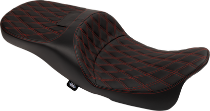 Drag Specialties Extended Reach Freedom Seat for 2009-2024 Harley Touring