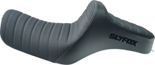Slyfox Highnoon Black Classic Stitch 2 Up Seat for 2004-2022 Harley Sportster