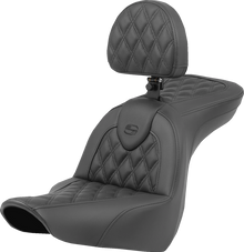 Saddlemen Roadsofa Lattice Stitch Gel Seat & Backrest 2018-2026 Harley Low Rider