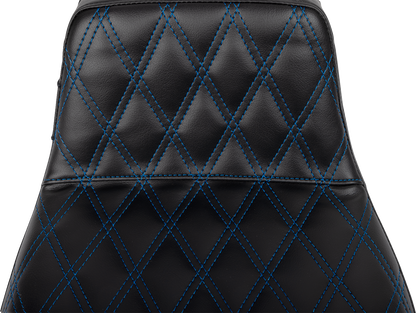 Le Pera Tailwhip Daddy Long Legs Blue Diamond Seat for 2023-2025 Harley Touring