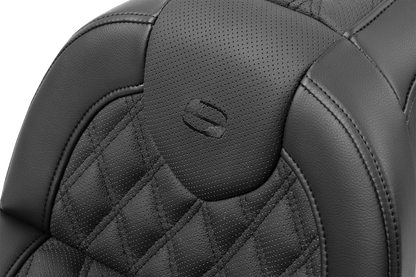 Saddlemen Roadsofa Lattice Gel Seat & Backrest for 2018-23 Harley Breakout FXBR