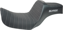Slyfox Highnoon Classic Stitch Seat for 2012-16 Harley Low Rider Street Bob Dyna