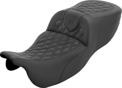 Saddlemen Roadsofa Lattice Extended Gel Seat fits 2015-25 Harley Freewheeler RG3