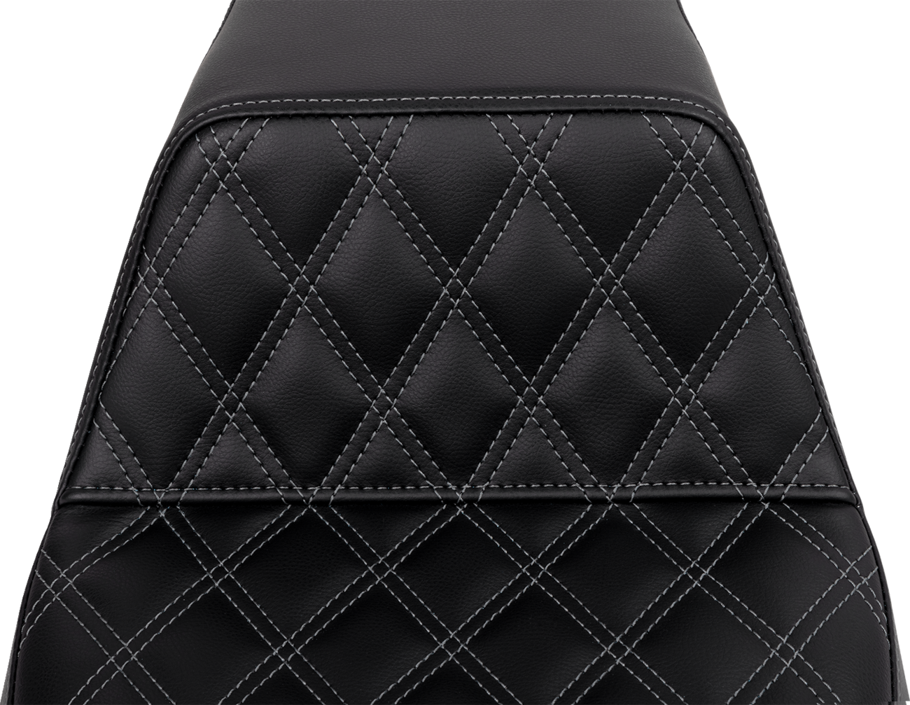 Saddlemen Step-Up Dark Gray Lattice Stitch Gel Seat for 2008-2024 Harley Touring