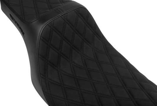 Slyfox High Noon Diamond Stitch Seat fits 2008-2025 Harley Touring FLTR FLHX