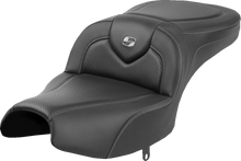 Saddlemen Roadsofa Carbon Fiber Gel Seat for 2022-2024 Indian Pursuit Dark Horse