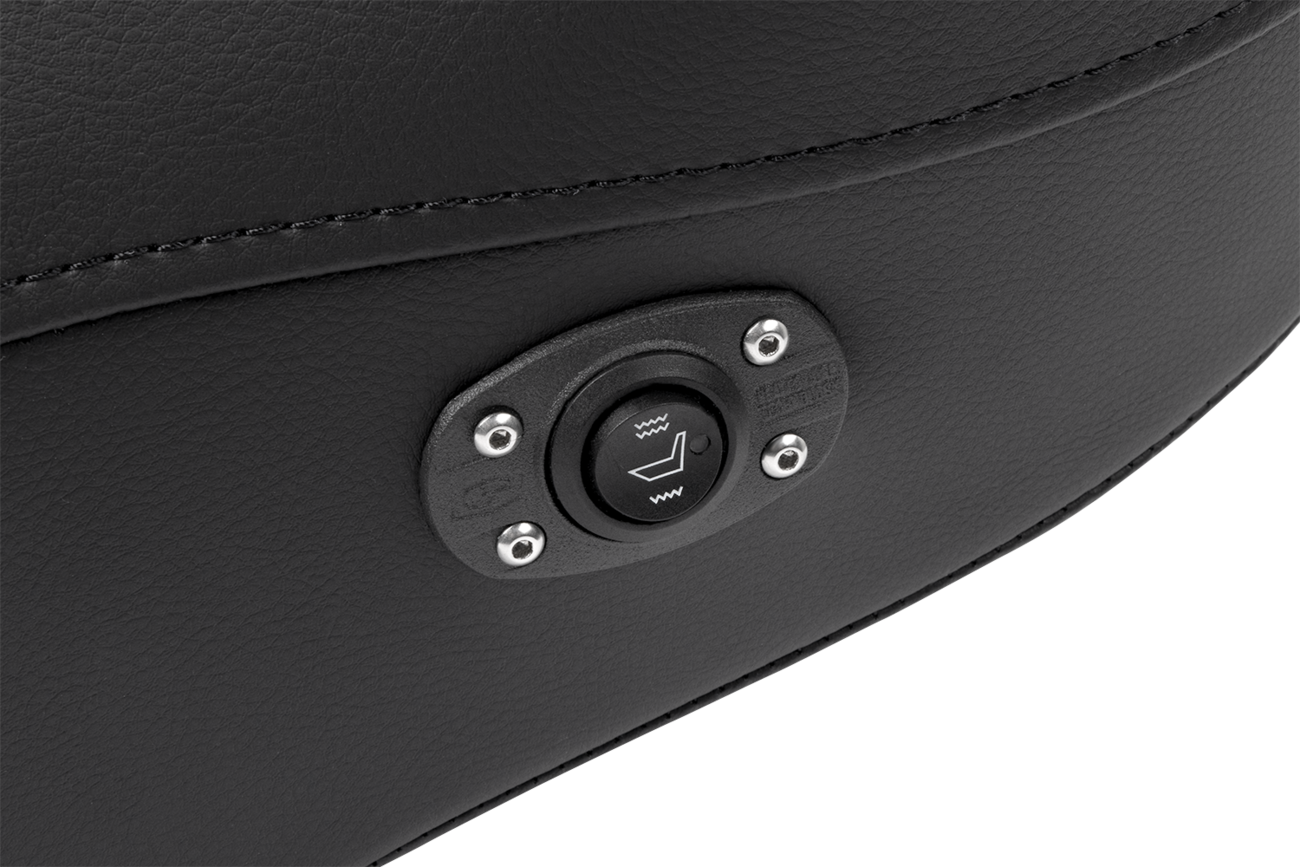 Saddlemen Roadsofa Carbon Lattice Heated Gel Seat fits 2008-2025 Harley Touring