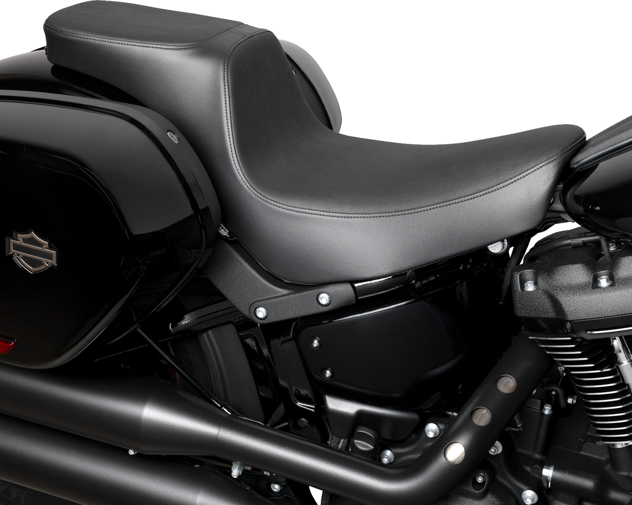 Drag Specialties Predator Smooth Seat fits 2018-2025 Harley Softail FXLRST FLSB