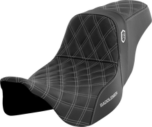 Saddlemen SDC Pro Series Silver Lattice Gel Seat fits 2008-2025 Harley Touring