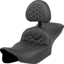 Saddlemen RoadSofa Tri Gripper Gel Seat for 2023-2026 Harley Road Street Glide