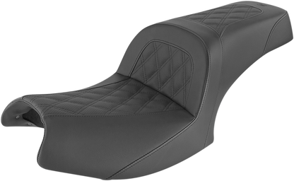 Saddlemen Slim Lattice Stitch Gel Seat fits 2020-2026 Indian Challenger Pursuit