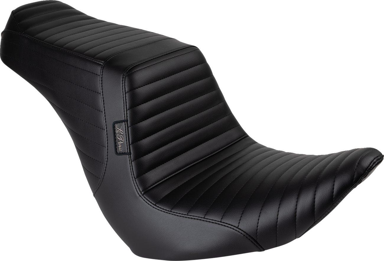 Le Pera Tailwhip Up Front Pleated Seat for 2018-2025 Harley Softail Low Rider