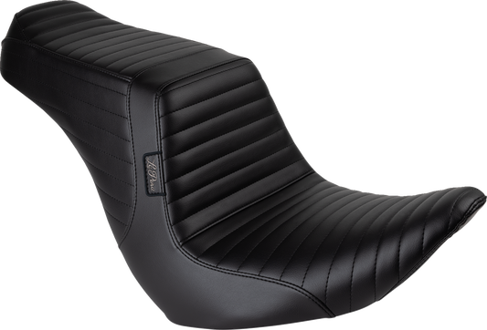 Le Pera Tailwhip Up Front Pleated Seat for 2018-2025 Harley Softail Low Rider