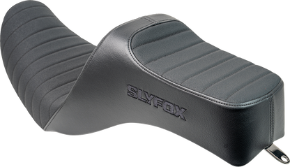 Slyfox Highnoon Classic Stitch Seat for 2012-16 Harley Low Rider Street Bob Dyna