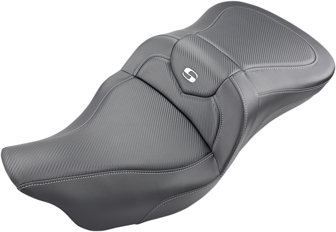 Saddlemen Roadsofa Carbon Fiber Seat for 2009-2024 Harley Tri Glide FLHTCUTG