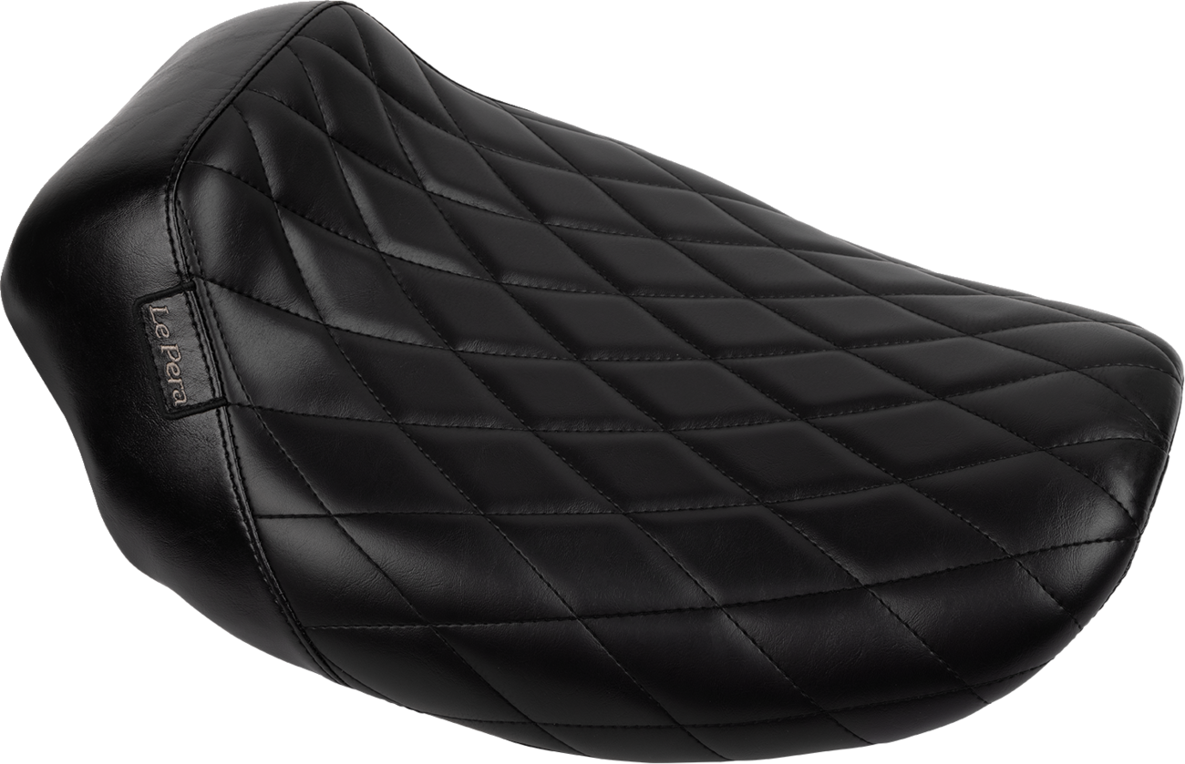 Le Pera Bare Bones Diamond Solo Seat fits 2023-2025 Harley Road Street Glide