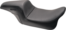 Slyfox Smooth Carbon Fiber Seat fits 2008-2025 Harley Touring FLHX FLTR FLHT
