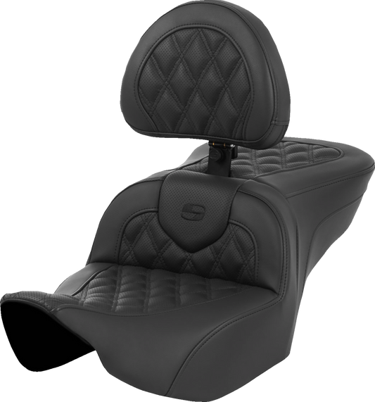 Saddlemen Roadsofa Heated Motorcycle Seat fits 2023-25 Harley Road Street Glide