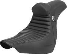 Saddlemen SDC Pro Series T&R Carbon Gel Seat & Backrest 2018-26 Harley Low Rider