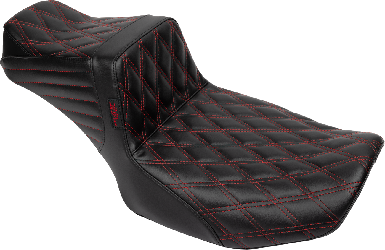 Le Pera Tailwhip Daddy Long Legs Red Diamond Seat fits 2023-2025 Harley Touring