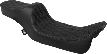 Drag Specialties Predator III Diamond Extended Seat for 2008-2025 Harley Touring