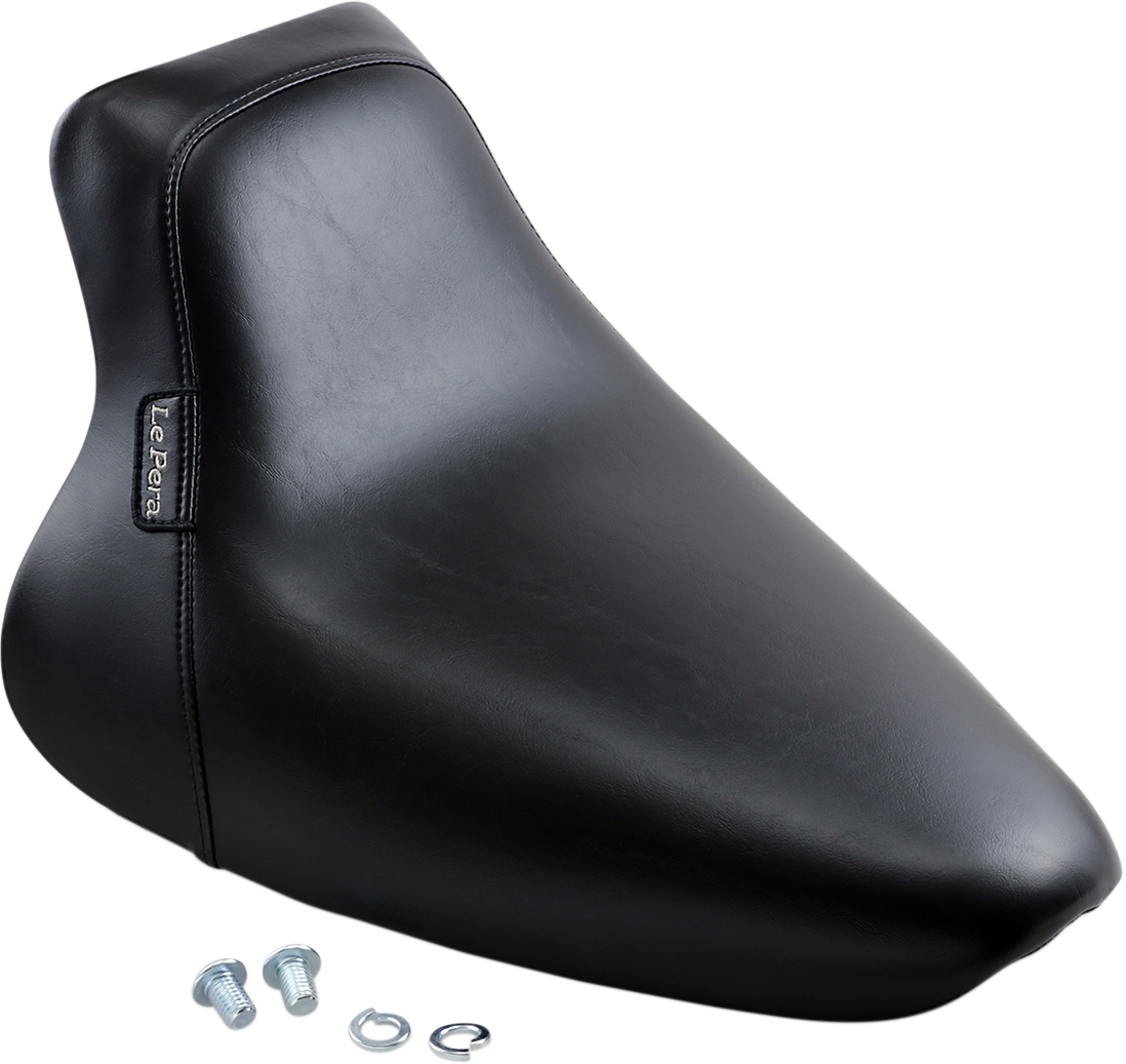 Le Pera Bare Bone Smooth Gel Solo Seat fits 2000-2007 Harley Softail FLST FXST