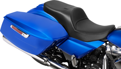 Drag Specialties Freedom Forward Smooth Solar Seat fits 2023-2025 Harley Touring