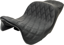 Slyfox Chariot Double Diamond Stitch Seat for 2023-2026 Harley Road Street Glide