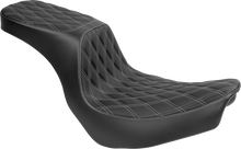 Drag Specialties Predator Silver Diamond Seat 2018-26 Harley Low Rider FXLR FLSB