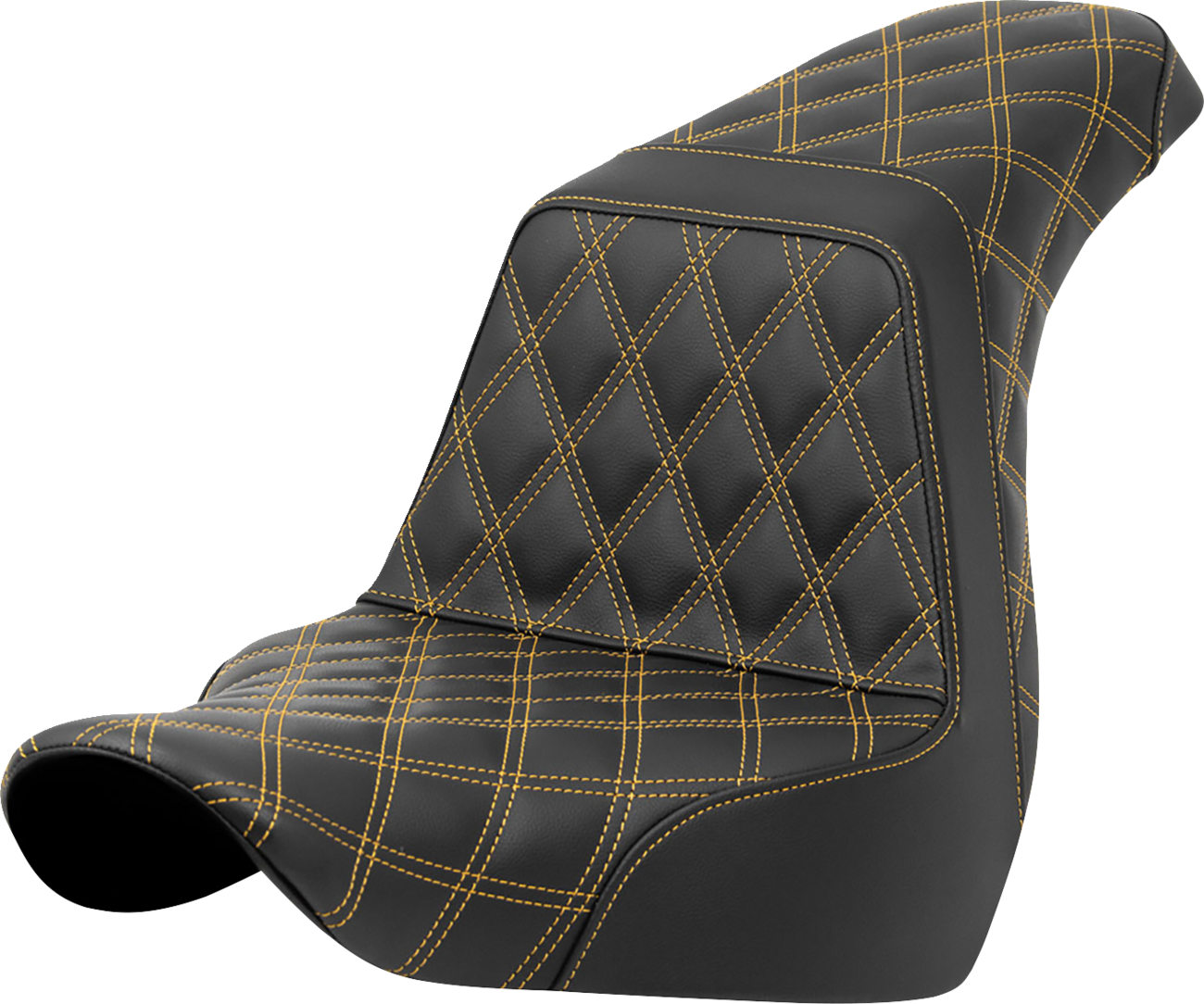 Saddlemen Step Up Gold Full Lattice Seat fits 18-23 Harley Low Rider Sport Glide