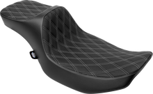 Drag Specialties Predator Silver Diamond Extended Seat 2023-2026 Harley Touring
