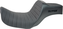 Slyfox Highnoon Classic Stitch Seat for 2012-16 Harley Low Rider Street Bob Dyna