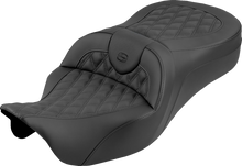Saddlemen Roadsofa King Lattice Stitch Gel Seat for 2008-2025 Harley Touring