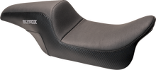 Slyfox Drifter Smooth Carbon Fiber Seat fits 2006-2017 Harley Dyna Fat Bob FXDB