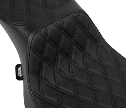 Drag Specialties Extended Reach Predator III Seat for 2023-2025 Harley Touring