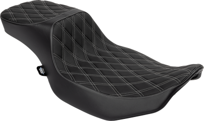 Drag Specialties Extended Reach Predator III Seat for 2023-2025 Harley Touring