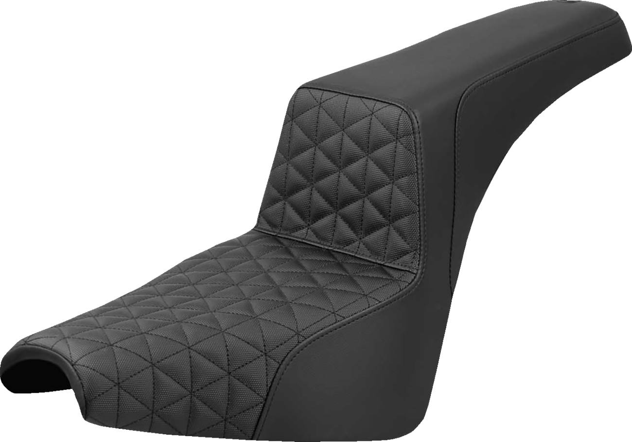 Saddlemen Step Up Tri-Gripper Gel Seat fits 2018-2025 Harley Softail FXBB FXST