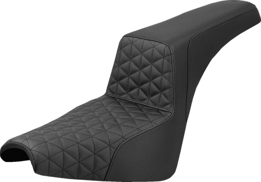 Saddlemen Step Up Tri-Gripper Gel Seat fits 2018-2025 Harley Softail FXBB FXST