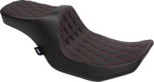 Drag Specialties Predator III Red Diamond Seat for 2023-2026 Harley Touring FLHX