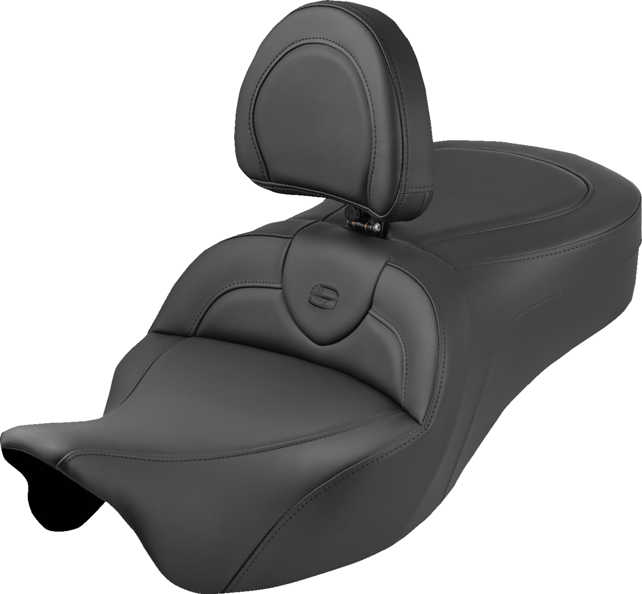 Saddlemen Roadsofa King Smooth Gel Seat & Backrest for 2008-2025 Harley Touring