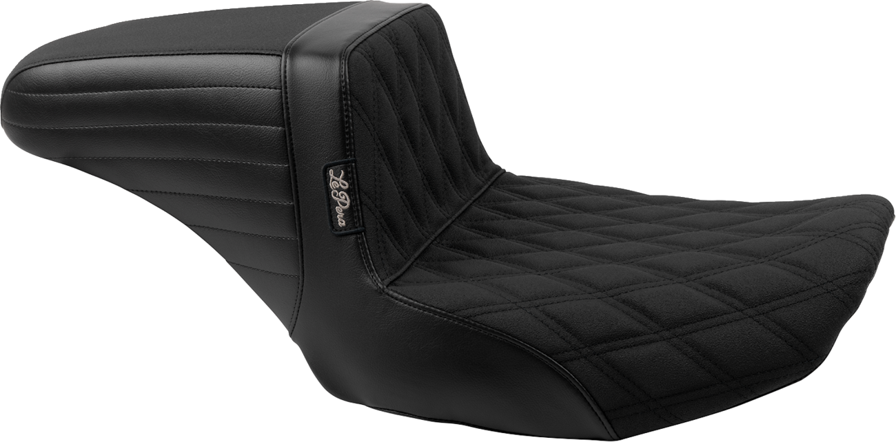 Le Pera Kickflip Diamond Gripp Tape Seat for 2023-2025 Harley Touring FLHX FLTR