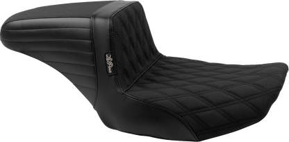 Le Pera Kickflip Diamond Gripp Tape Seat for 2023-2025 Harley Touring FLHX FLTR