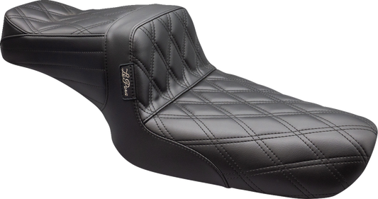 Le Pera Tailwhip Double Diamond Stitch Seat for 1982-2003 Harley Sportster