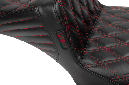 Le Pera Tailwhip Daddy Long Legs Red Diamond Seat fits 2023-2025 Harley Touring