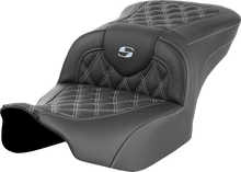 Saddlemen Roadsofa Silver Stitch Gel Seat for 2023-26 Harley Touring Road Glide